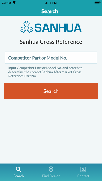 Sanhua Cross Reference Screenshot