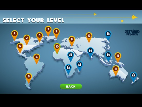 Screenshot #5 pour Avion de chasse Sky War