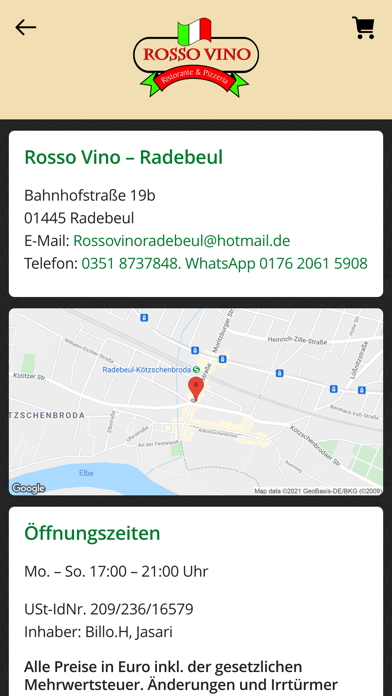 Rosso Vino Radebeul Screenshot