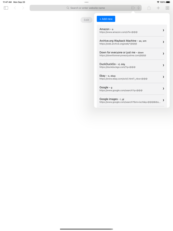 Screenshot #4 pour Keyword Search