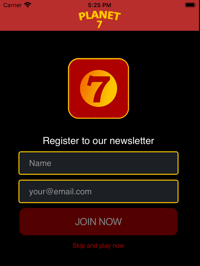 Planet 7 Mobile Game and news