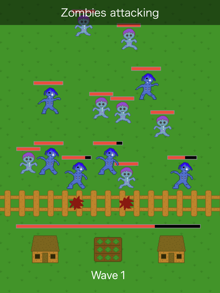 Zombie Attack-save the village