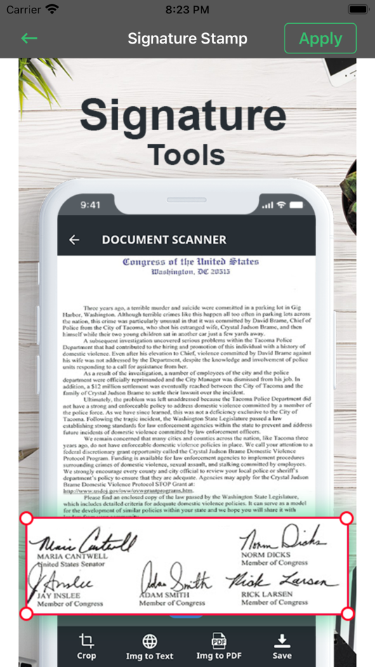 #3. Smart Scan- Scanner App to PDF (iOS) Podle: Muhammad Yasin Javed