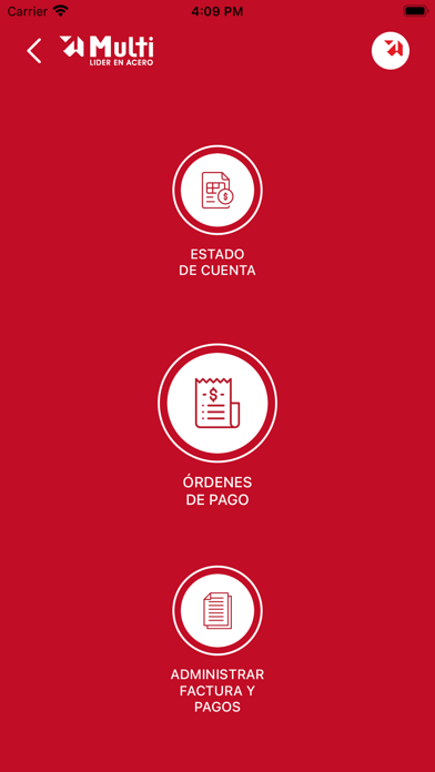 Multi Autogestión Screenshot