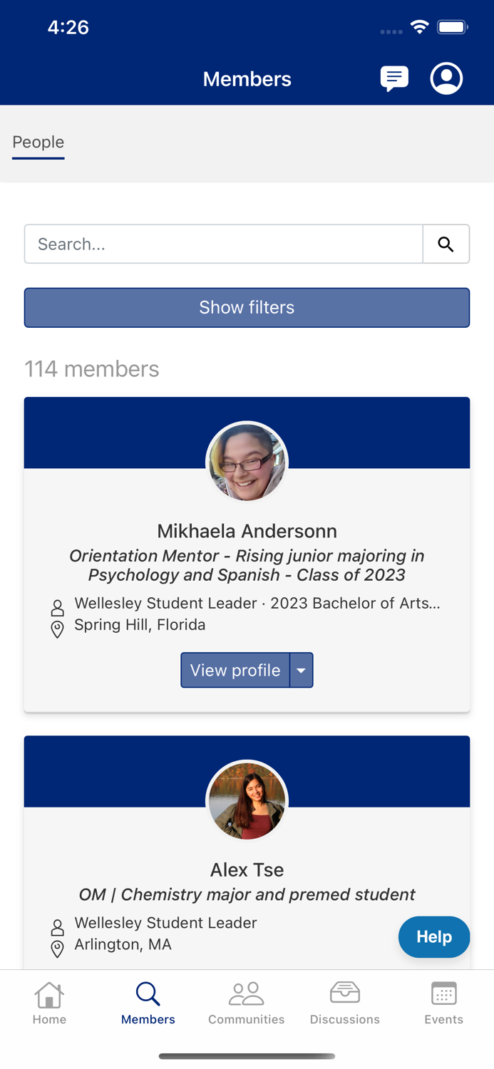 Wellesley Orientation