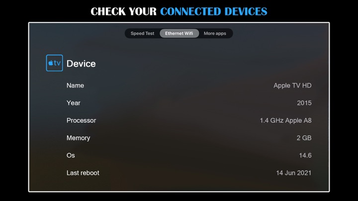Screenshot #3 pour Speed Test TV