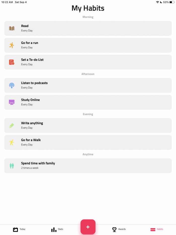 Habit Tracker and Reminder -Rise