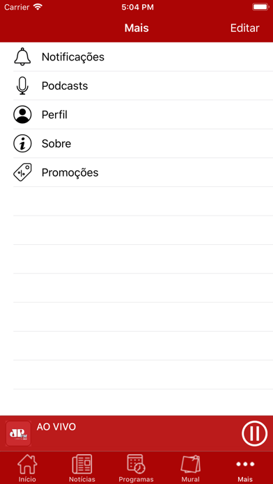 Rádio Jovem Pan - Londrina Screenshot