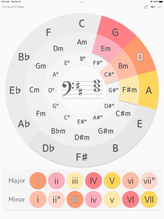 Screenshot #5 pour Circle of Fifths