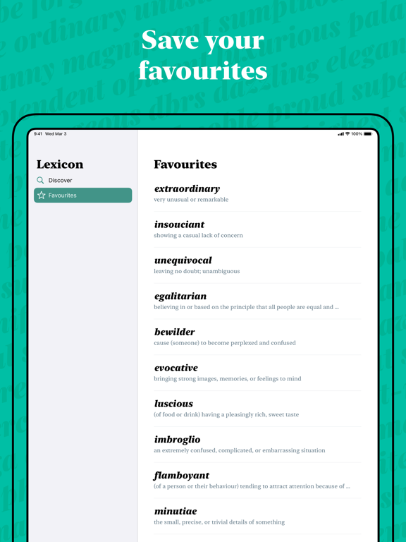 Screenshot #6 pour Lexicon - English Dictionary