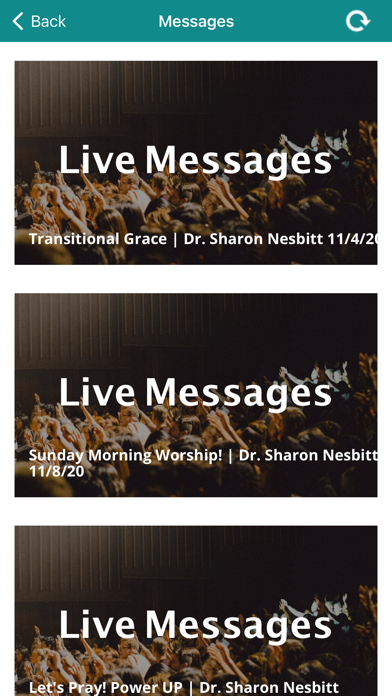 Dr Sharon Nesbitt Ministries Screenshot