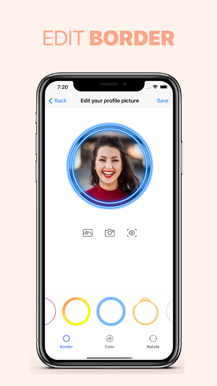 Profile Border Maker - editor