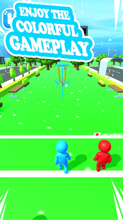 Ultimate Frisbee Disc Throw