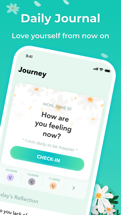 Screenshot #2 pour Mintal Journey:Self Care Diary