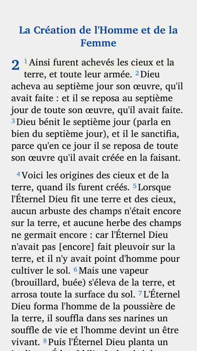 Bible Détaillée Screenshot