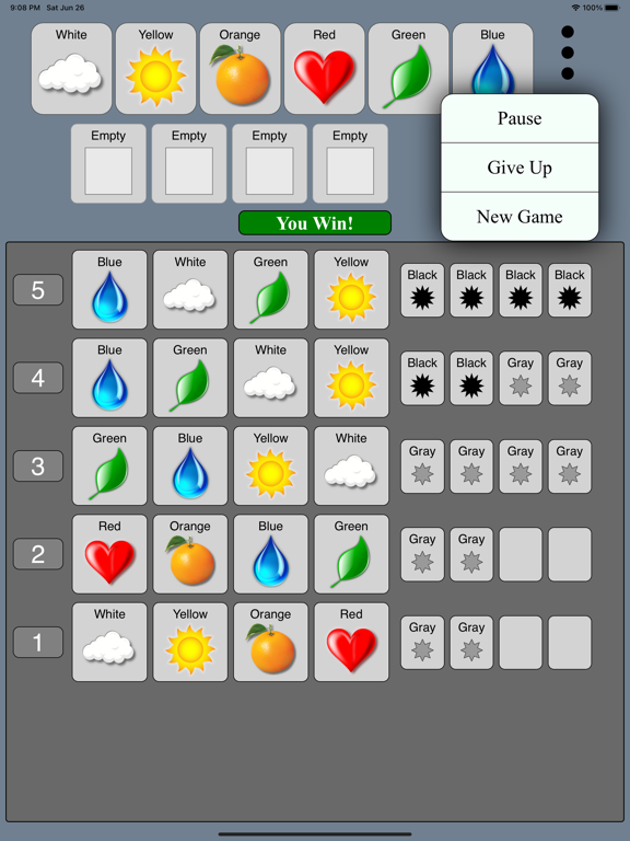 Screenshot #4 pour Color-Code Game