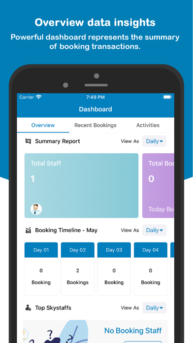 SkyBooking Owner Screenshot