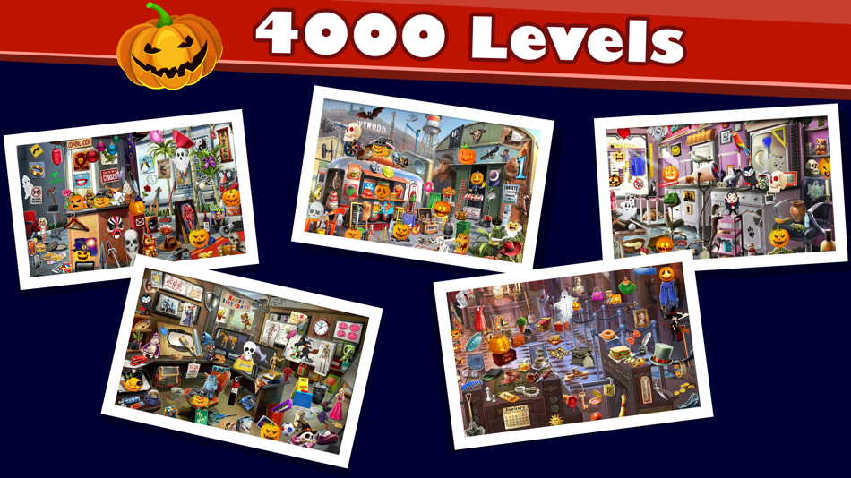 #1. Halloween Hidden Objects Games (iOS) Podle: Abhishek Akhani