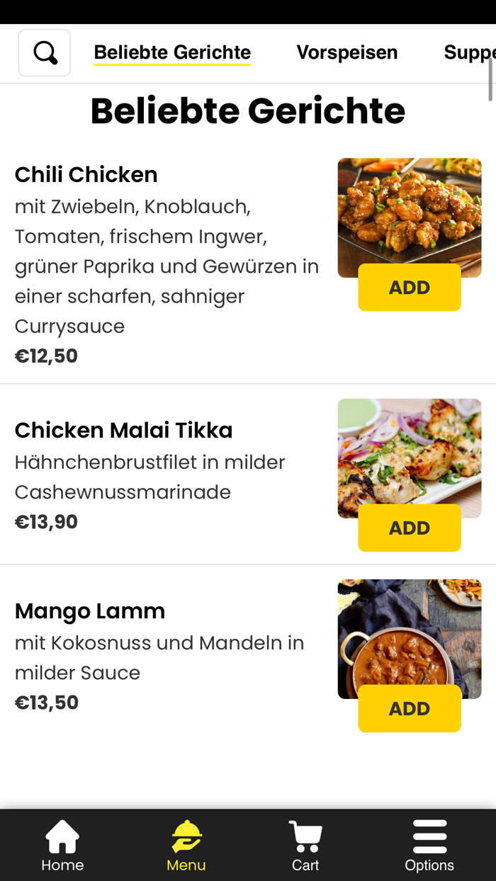 Indian Kitchen Offenbach