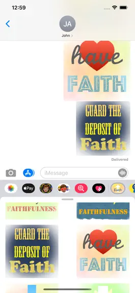 Game screenshot faith stickers! hack