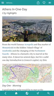 athens’ best: travel guide iphone screenshot 3