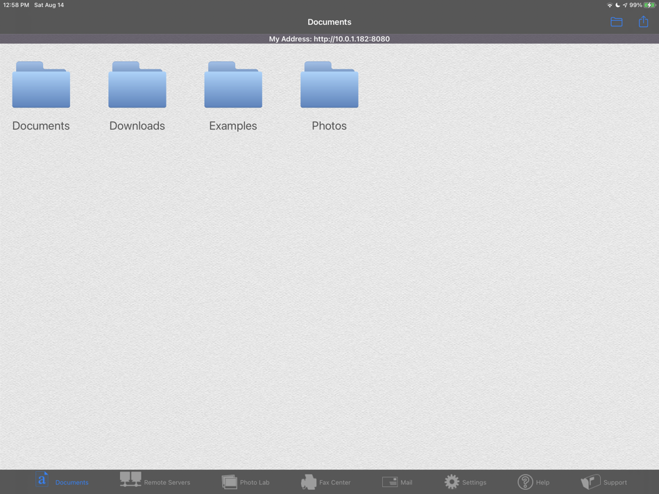 Fax Print & Share Lite - iPad - 5.0 - (iOS)