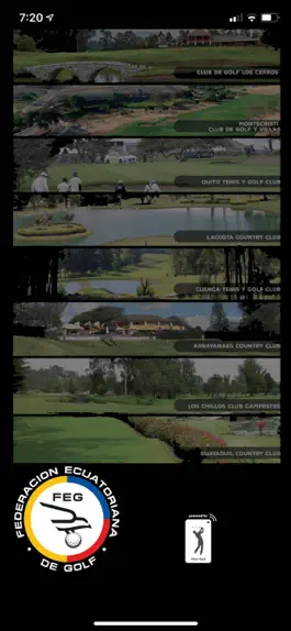 Game screenshot Federacion Ecuatoriana de Golf mod apk
