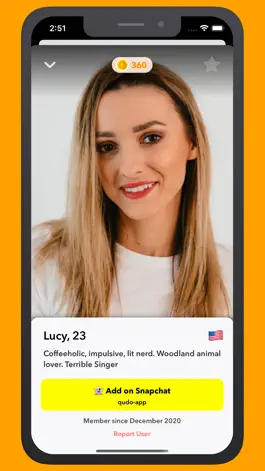 Game screenshot Qudo - Find Snapchat Friends hack