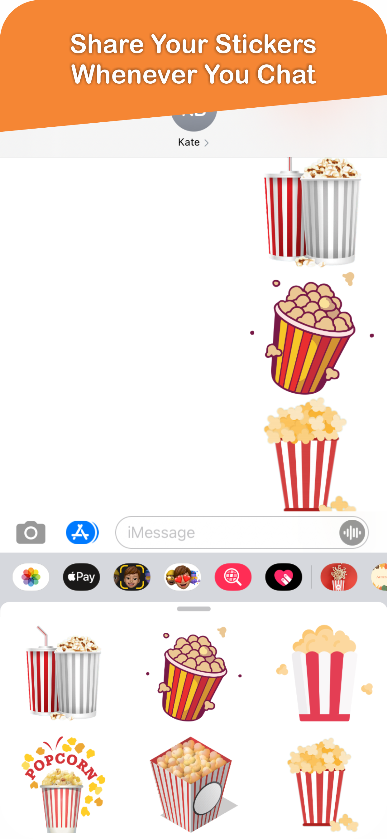 Popcorn Emojis