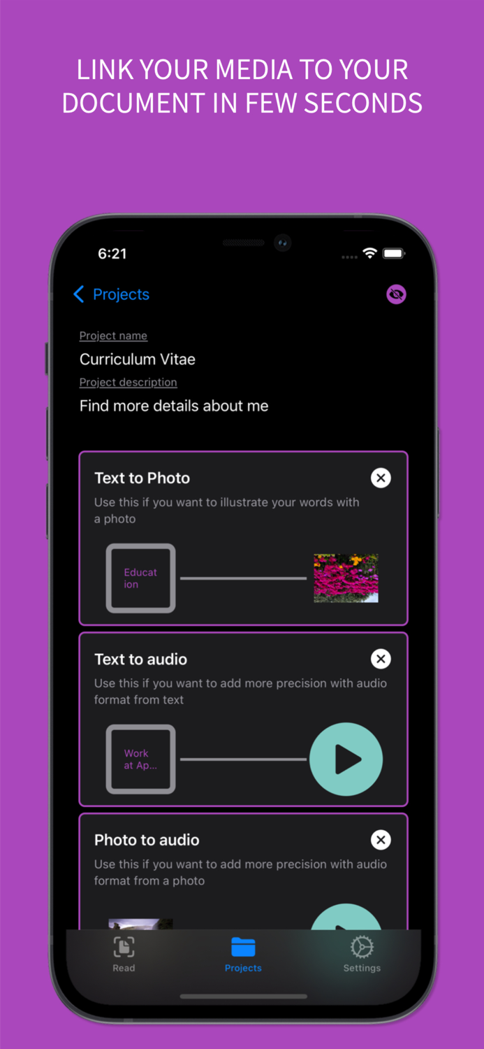 Takpak AR Document Video Maker