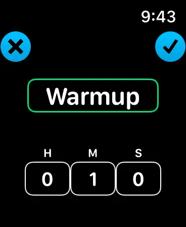 Screenshot #2 pour WatchInterval Lite