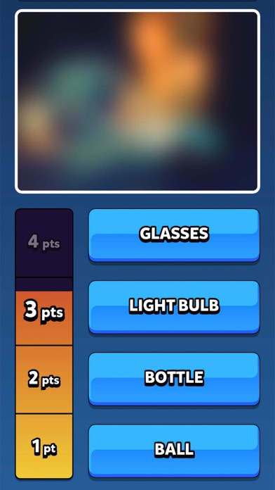 Blurry Quiz Screenshot