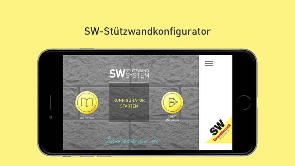 #1. SW-Stützwandsystem (iOS) 由: SW Umwelttechnik Österreich GmbH