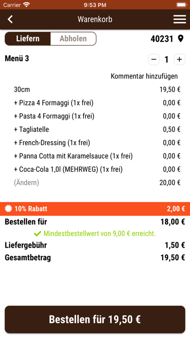 Pizzeria Da Gimmy Screenshot