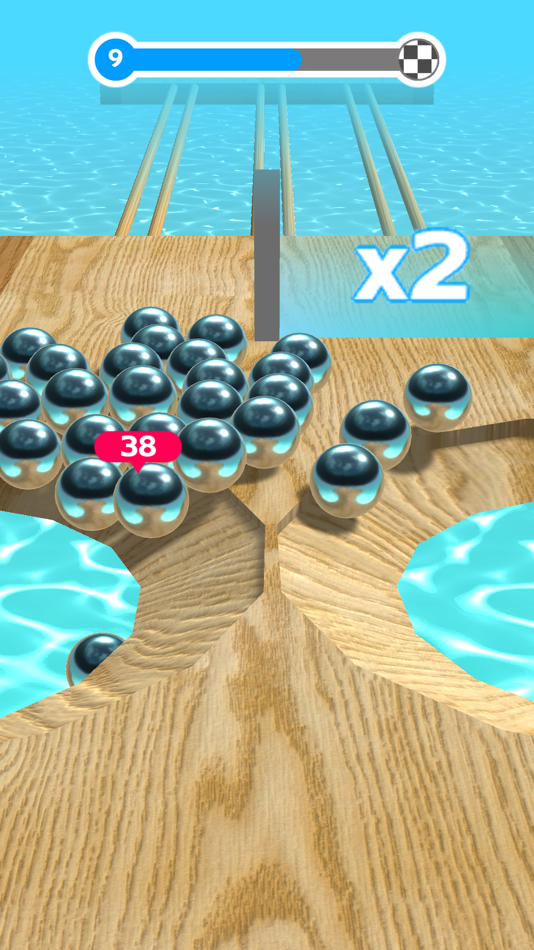 #1. Ball Run 100X (iOS) 由: T Accelerator Inc.