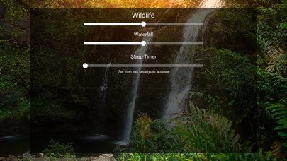 Peaceful Waterfall HD Screenshot