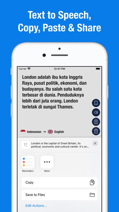 Screenshot #2 pour English to Indonesian.