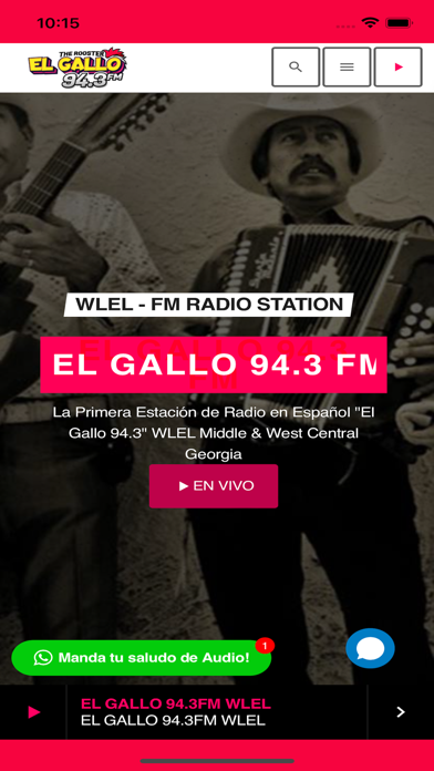 EL GALLO 94.3 FM Screenshot