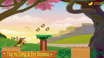 Gorilla Run Jungle Surfer Game Screenshot