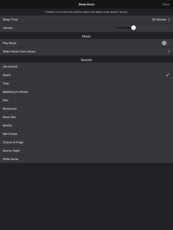 One Touch Alarm Clock iPad screenshot 5 - Utilities app