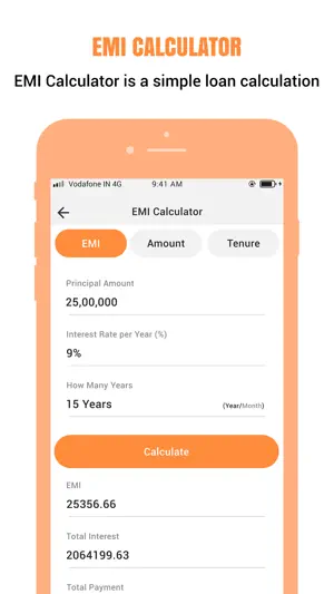 EMI Calculator & Loan Manager screenshot 2