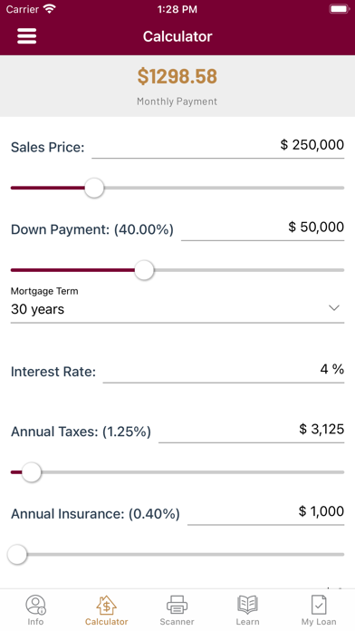 First Lockhart Home Loan Screenshot
