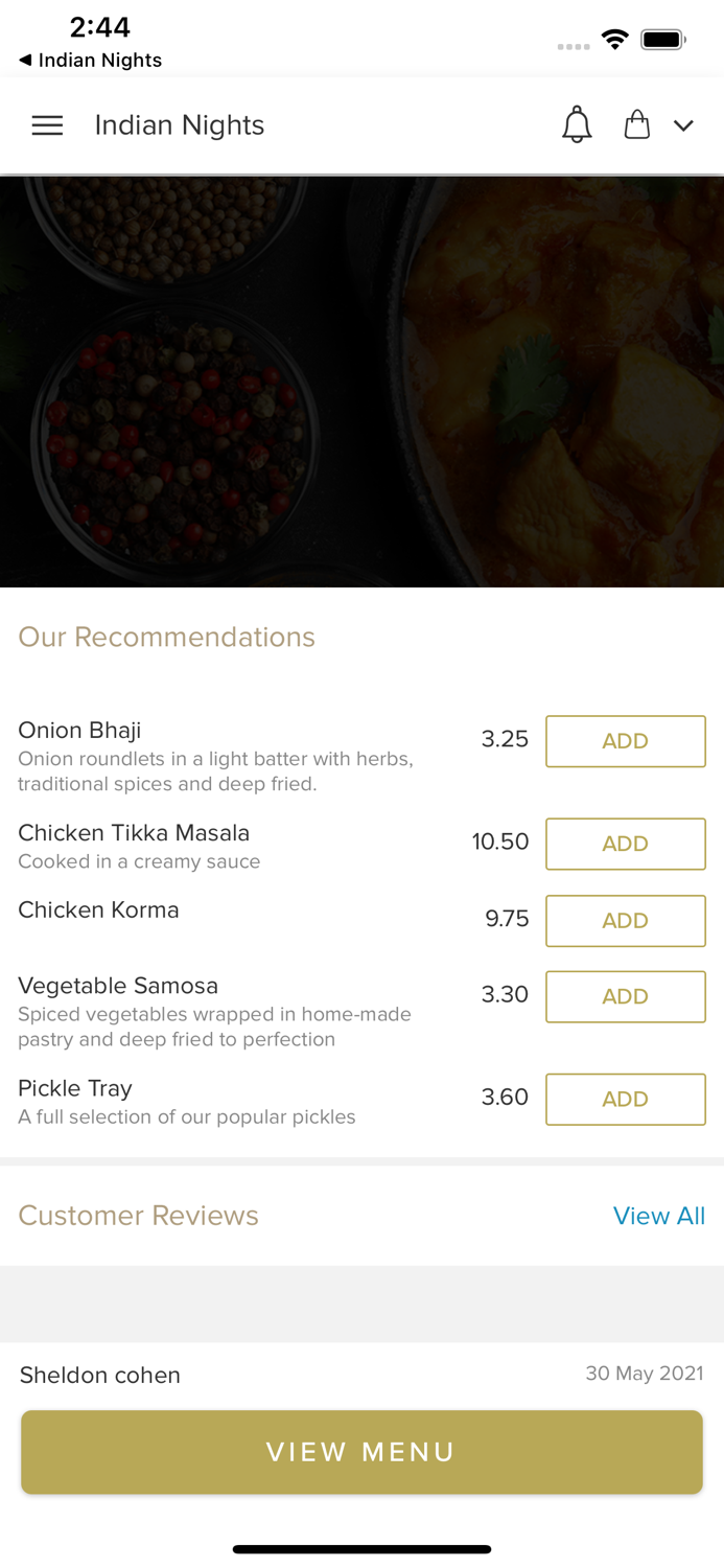 Indian Nights West Bridgford