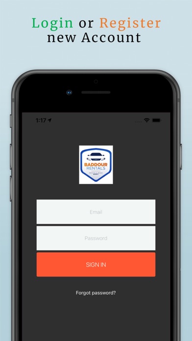 Baddour Car Rentals Screenshot