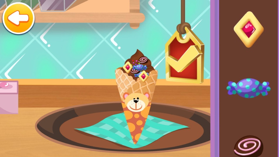 #4. Ice Cream Shop - Game for Baby (iOS) 来自: KOMPVEL, OOO