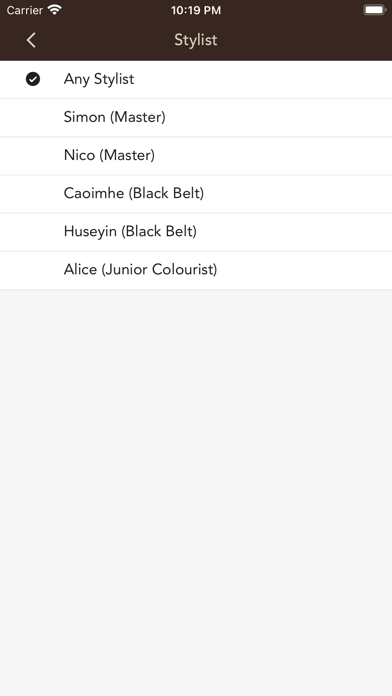 Butchers Salons Screenshot
