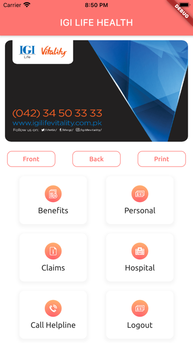 IGI Life Health Screenshot