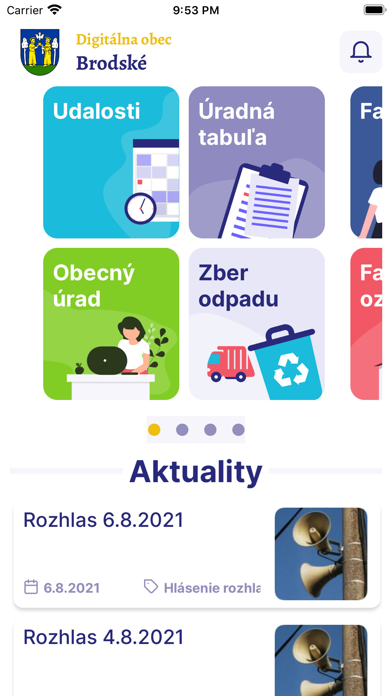 Brodské Screenshot