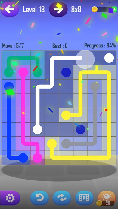 Line Puzzle Game-Color Connectのおすすめ画像3
