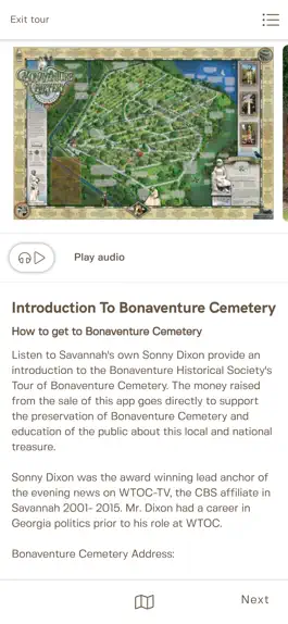 Game screenshot Bonaventure Cemetery Tours apk